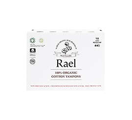 RAEL 100% Organic cotton Tampon
